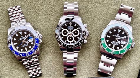 rolex gmt vs submariner vs daytona|submariner batman.